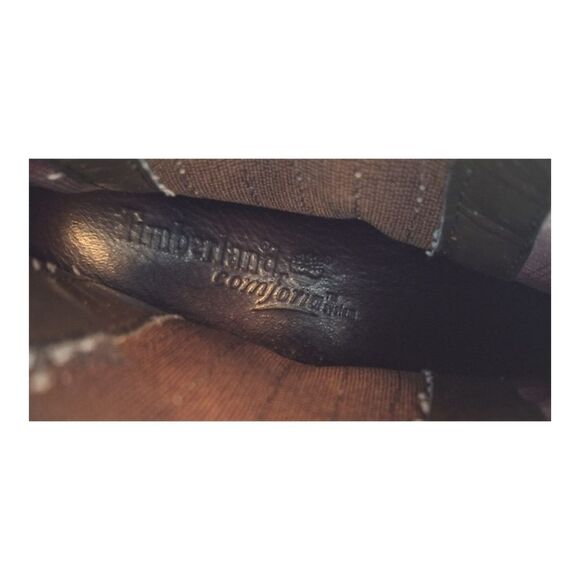 Timberland Leather Comforia Chelsea Harness Ankle Boots Womens 6 Brown - Picture 10 of 16